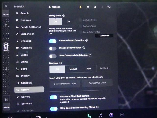 used 2022 Tesla Model X car, priced at $44,500