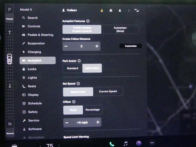 used 2022 Tesla Model X car, priced at $44,500