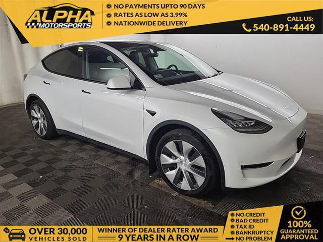 used 2021 Tesla Model Y car, priced at $23,500