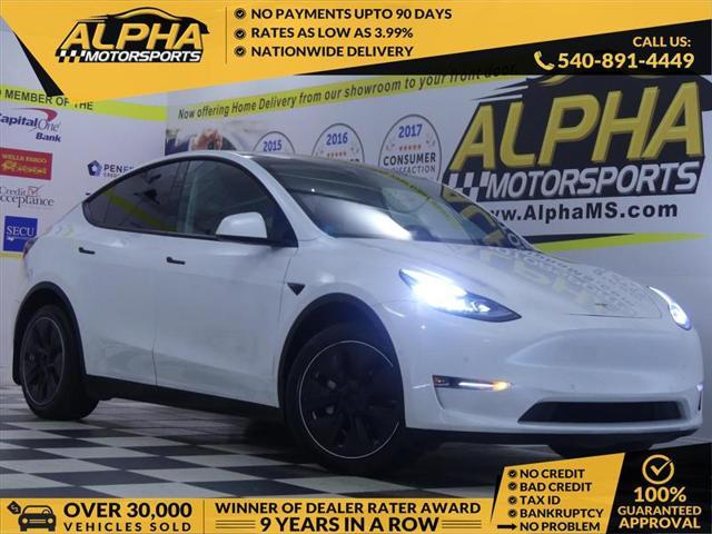 used 2021 Tesla Model Y car, priced at $21,700