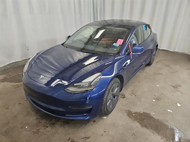 used 2022 Tesla Model 3 car, priced at $22,500