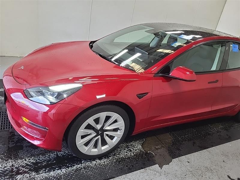 used 2022 Tesla Model 3 car, priced at $24,000