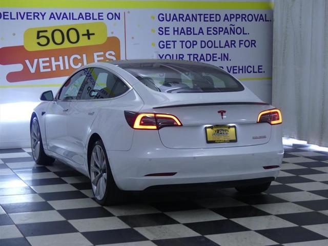 used 2018 Tesla Model 3 car, priced at $22,800