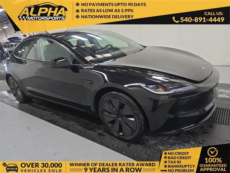 used 2024 Tesla Model 3 car, priced at $29,750
