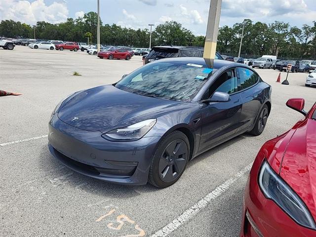 used 2022 Tesla Model 3 car, priced at $22,500