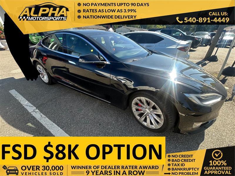 used 2020 Tesla Model S car, priced at $23,999