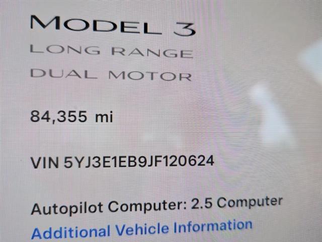 used 2018 Tesla Model 3 car, priced at $19,250