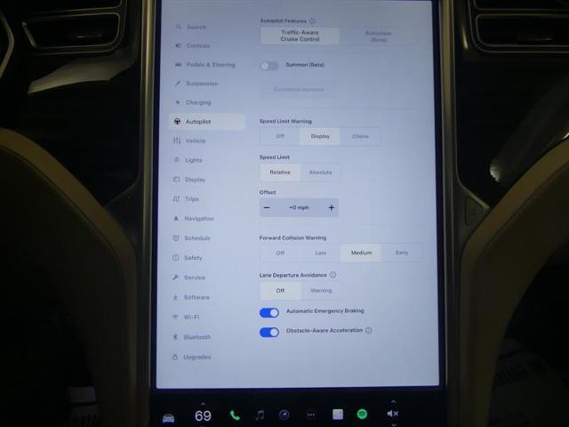 used 2016 Tesla Model S car, priced at $18,999