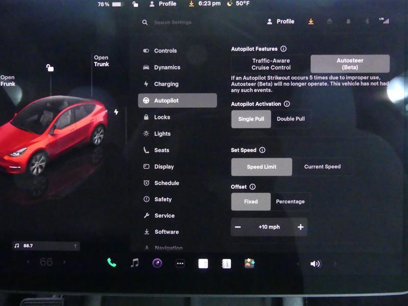 used 2024 Tesla Model Y car, priced at $31,500