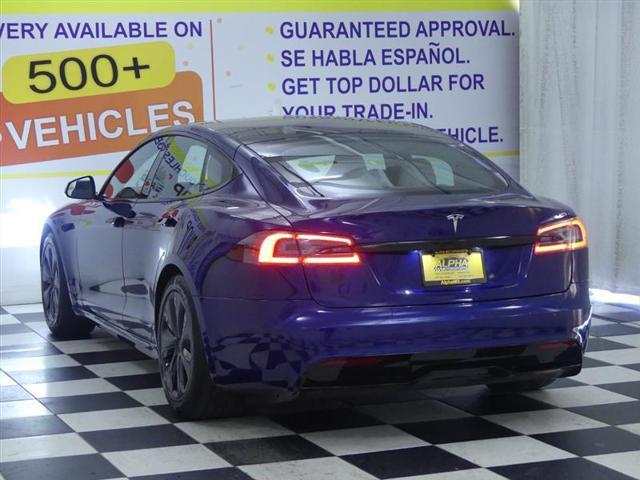 used 2022 Tesla Model S car, priced at $43,999