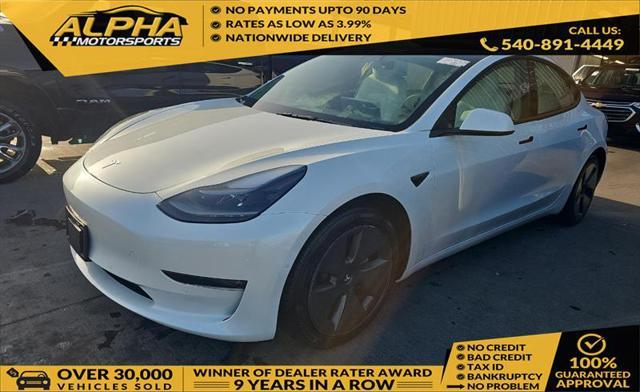 used 2022 Tesla Model 3 car