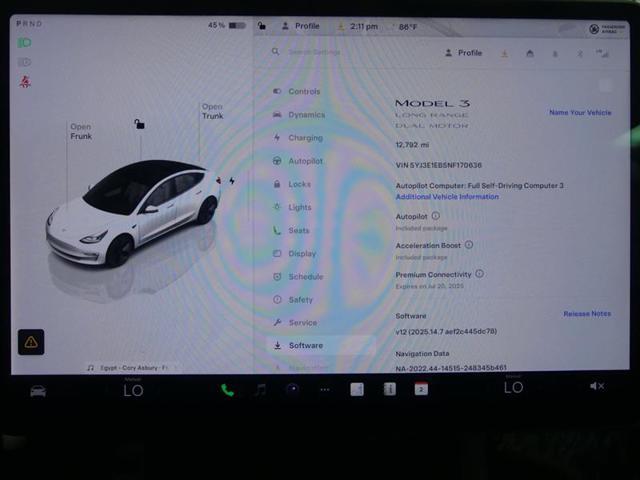 used 2022 Tesla Model 3 car, priced at $24,500