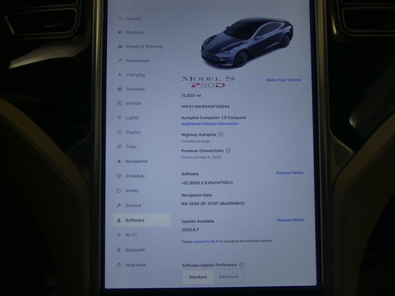 used 2016 Tesla Model S car, priced at $18,999
