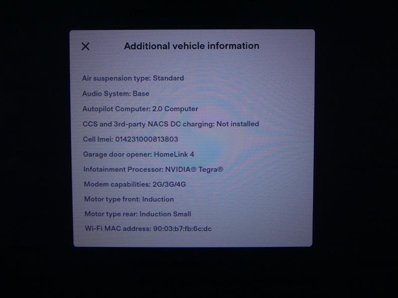 used 2016 Tesla Model S car, priced at $15,800