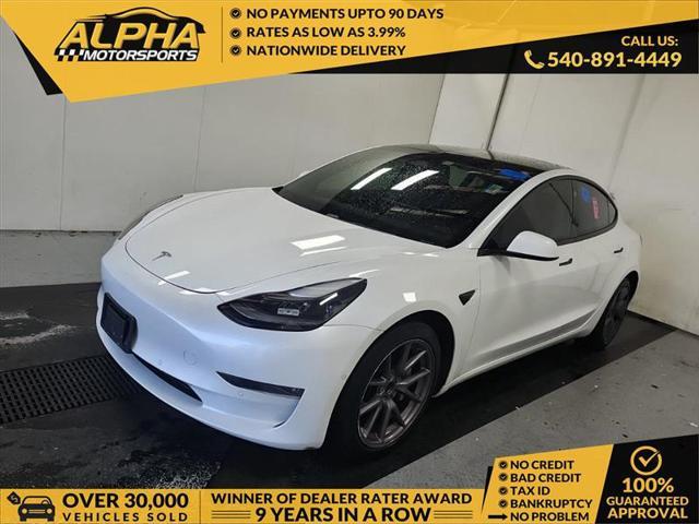 used 2021 Tesla Model 3 car, priced at $21,745