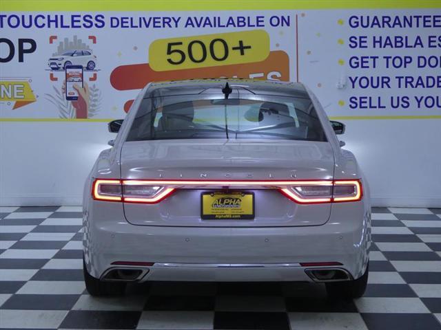 used 2020 Lincoln Continental car, priced at $27,900