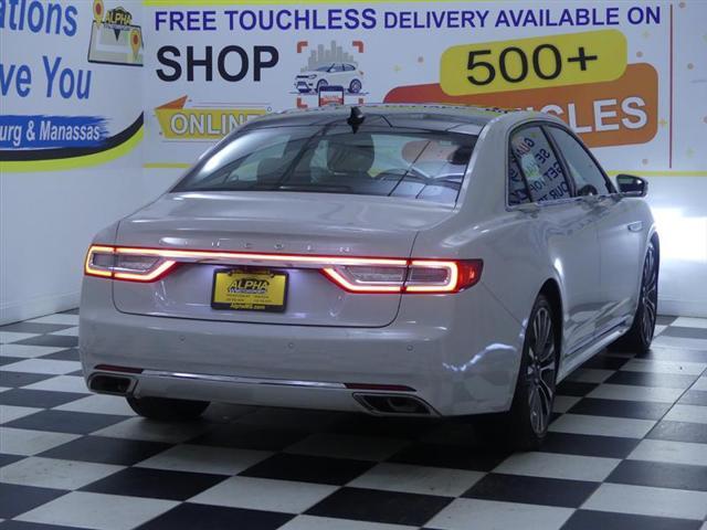 used 2020 Lincoln Continental car, priced at $26,900