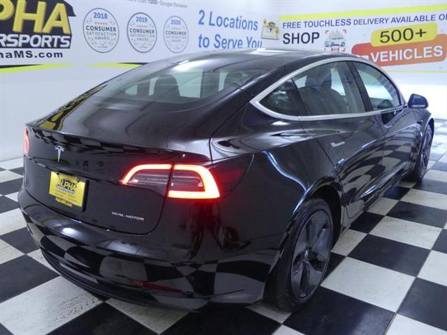 used 2018 Tesla Model 3 car, priced at $17,900