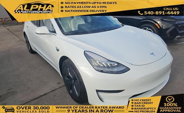 used 2018 Tesla Model 3 car, priced at $19,450