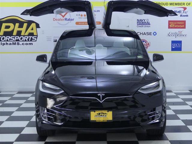 used 2021 Tesla Model X car, priced at $42,000