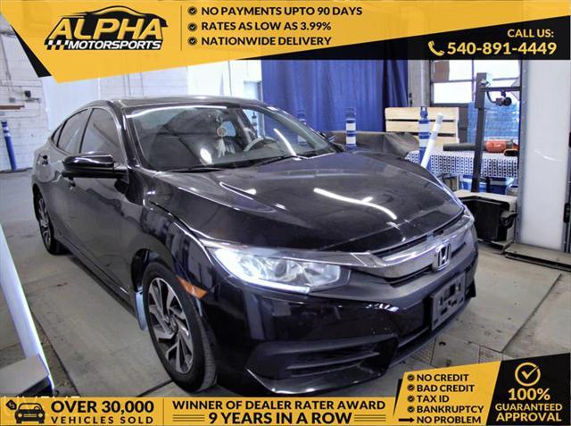used 2018 Honda Civic car, priced at $13,500