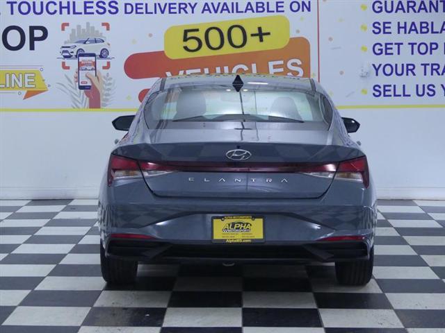used 2021 Hyundai Elantra car, priced at $15,000