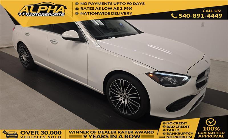 used 2022 Mercedes-Benz C-Class car, priced at $31,000