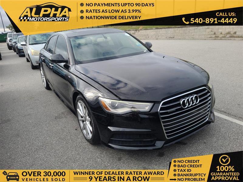 used 2018 Audi A6 car, priced at $14,500