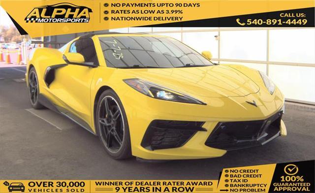 used 2021 Chevrolet Corvette car, priced at $53,750