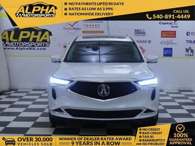 used 2022 Acura MDX car, priced at $34,900