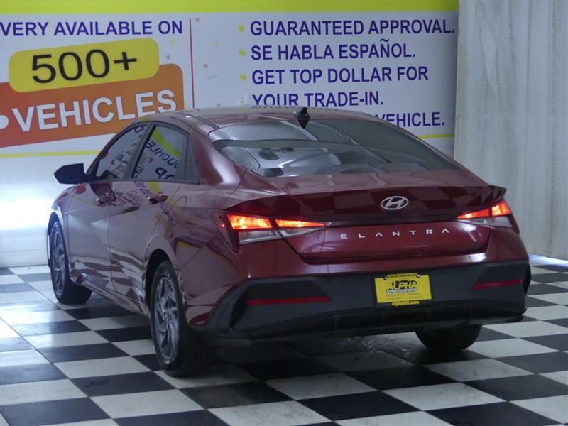 used 2024 Hyundai Elantra car, priced at $17,900