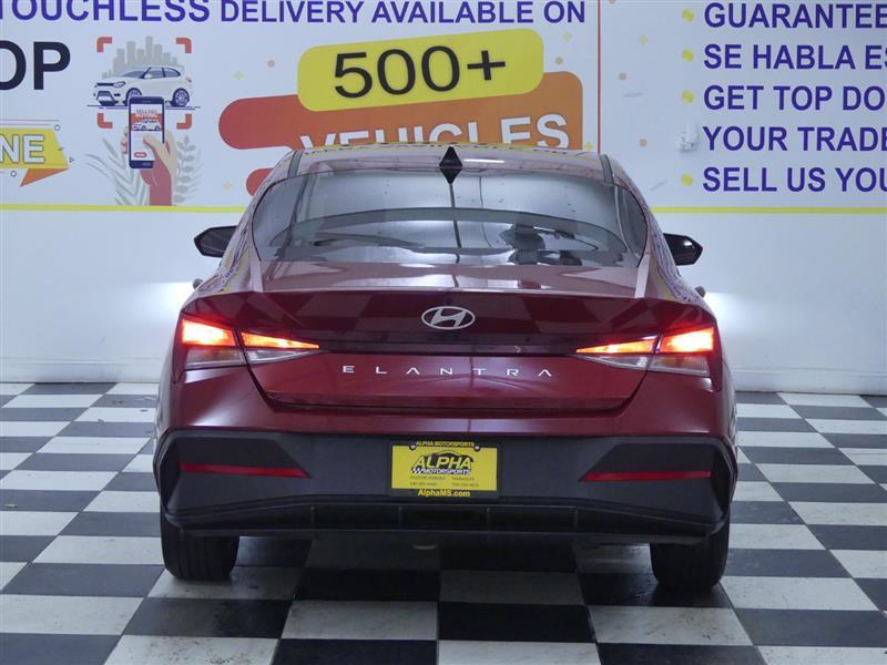 used 2024 Hyundai Elantra car, priced at $17,900