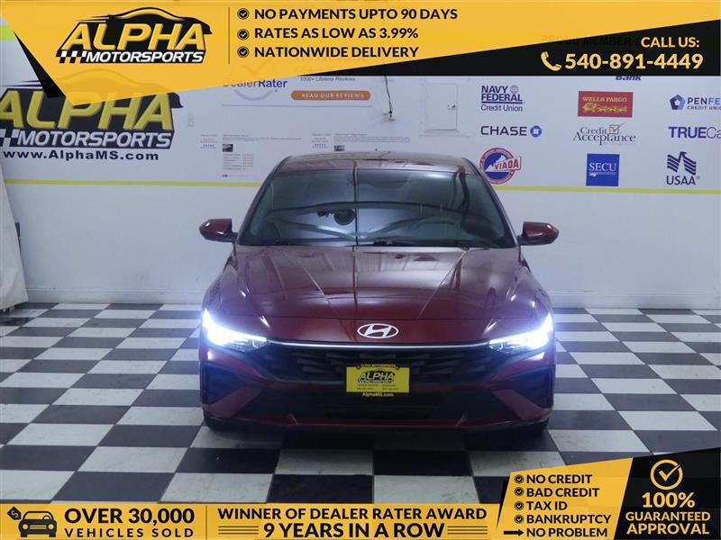 used 2024 Hyundai Elantra car, priced at $17,900