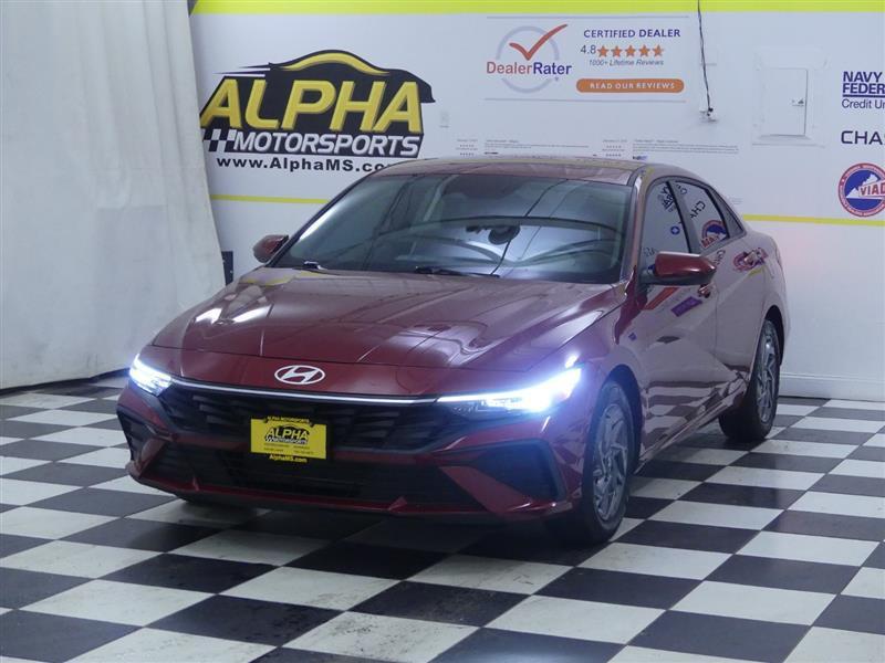 used 2024 Hyundai Elantra car, priced at $17,900