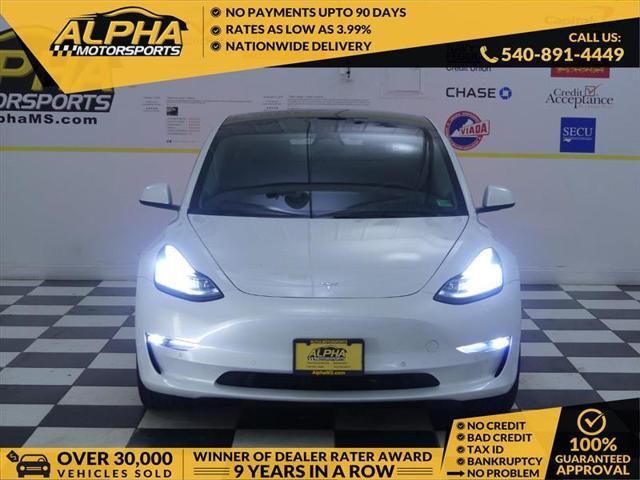 used 2022 Tesla Model 3 car, priced at $23,400