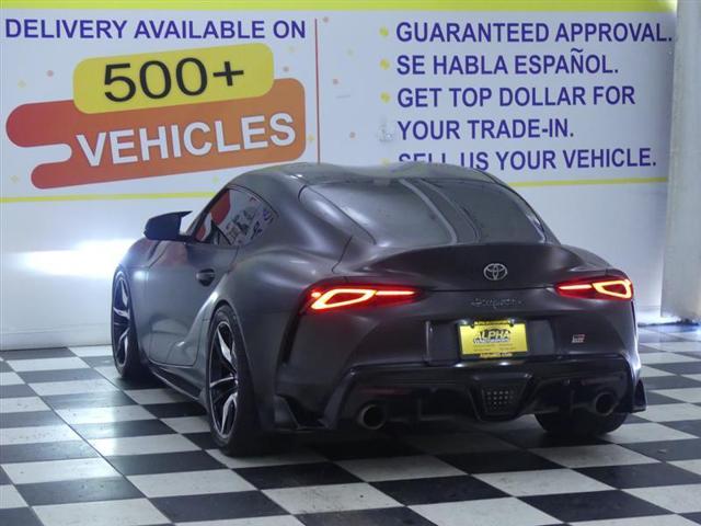used 2022 Toyota Supra car, priced at $55,000
