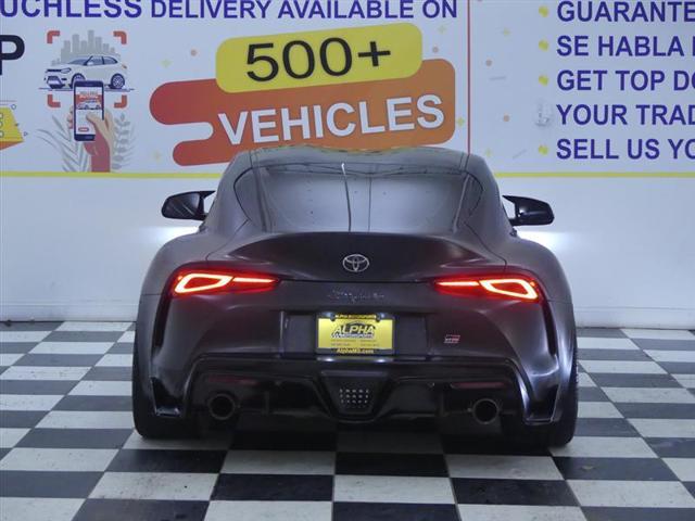 used 2022 Toyota Supra car, priced at $55,000