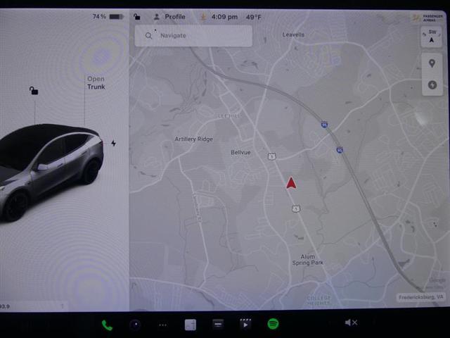 used 2021 Tesla Model Y car, priced at $27,500