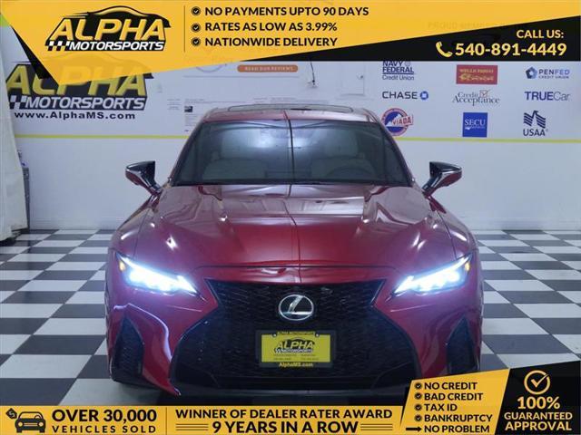 used 2023 Lexus IS 500 car, priced at $56,500