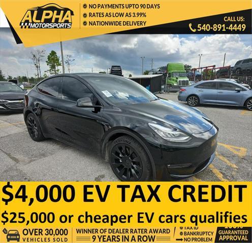 used 2021 Tesla Model Y car, priced at $24,999