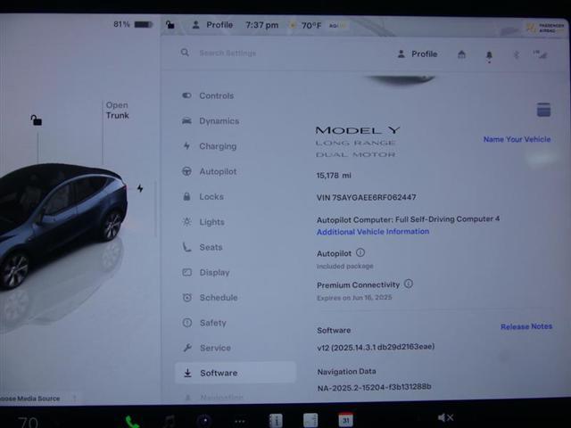 used 2024 Tesla Model Y car, priced at $32,000