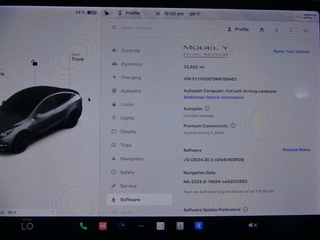 used 2021 Tesla Model Y car, priced at $29,200