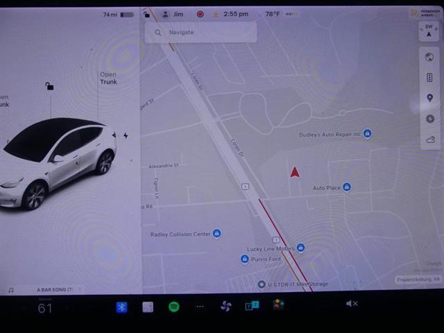 used 2021 Tesla Model Y car, priced at $22,500