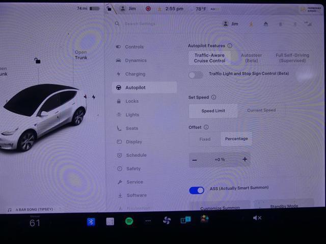 used 2021 Tesla Model Y car, priced at $22,500