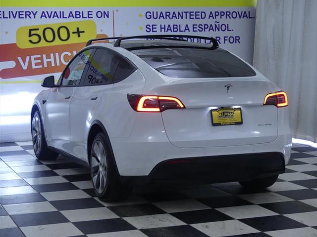 used 2021 Tesla Model Y car, priced at $22,500