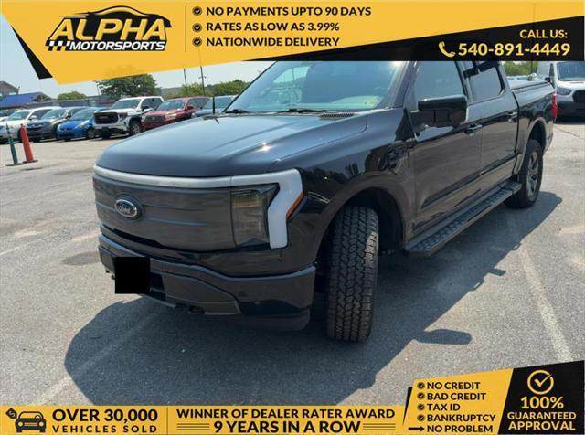 used 2022 Ford F-150 Lightning car, priced at $39,900