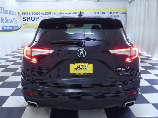 used 2022 Acura RDX car, priced at $27,500