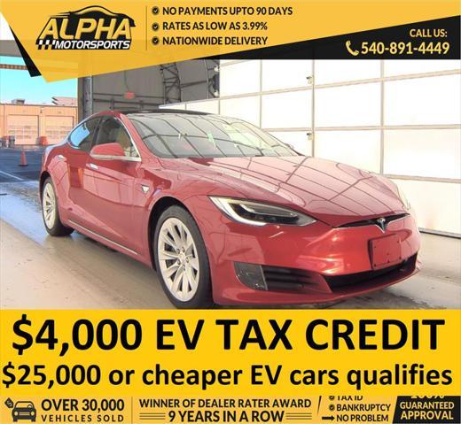 used 2016 Tesla Model S car, priced at $21,000