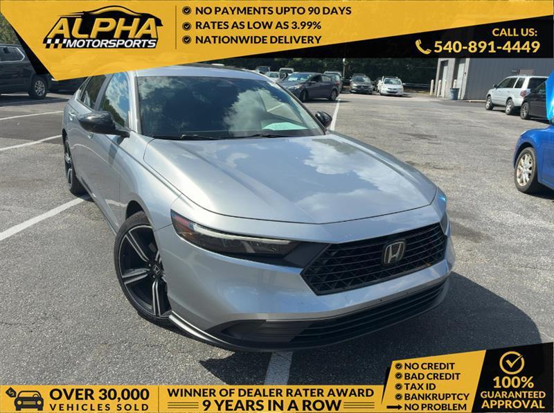 used 2023 Honda Accord Hybrid car, priced at $23,900
