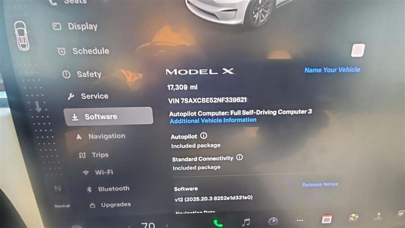 used 2022 Tesla Model X car, priced at $50,000